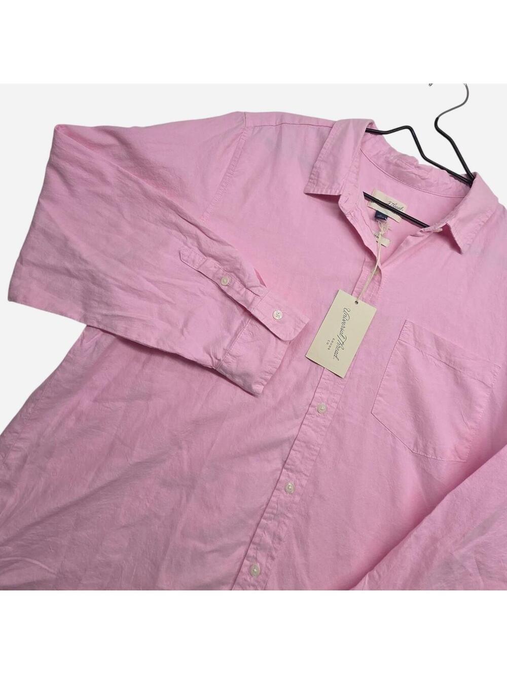 Universal Thread Pink Button Up Shirt Size XL